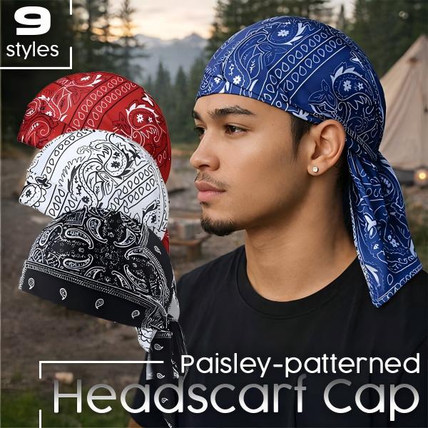 Outdoor Paisley Cooling Head Scarf Cap