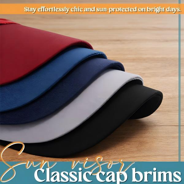 Patterned Satin Sun Visor Scarf Baseball Cap