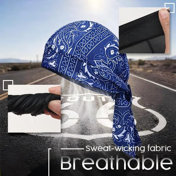 Outdoor Paisley Cooling Head Scarf Cap