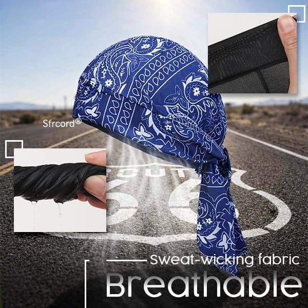 Outdoor Paisley Cooling Head Scarf Cap