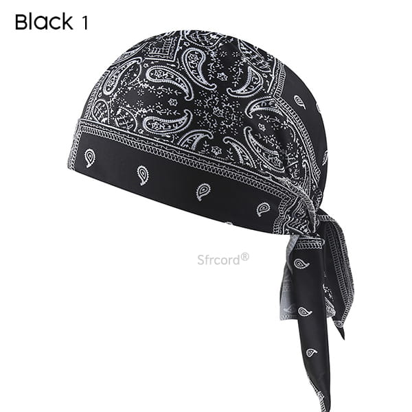 Outdoor Paisley Cooling Head Scarf Cap
