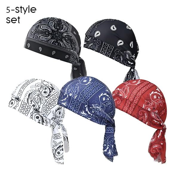 Outdoor Paisley Cooling Head Scarf Cap