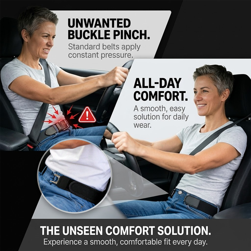 ComfortStretch No-Buckle Invisible Belt