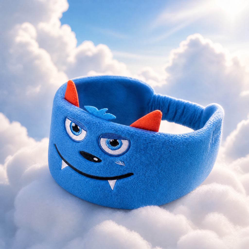💎Nectavira® 👶🏻 Soft Bluetooth Sleep Headband For Kids, Toddlers & Adults Long Flights. Quiet Kids. Stress-Free Travel.