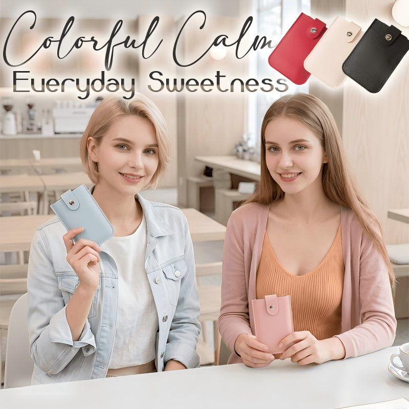 Minimalist Pull Tab Card Holder